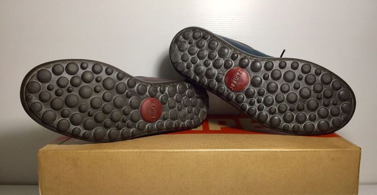 CAMPER Sneakers EU36(23.0cm) Original งาน Spain ของแท้ มือ 2 สภาพเยี่ยม รุ่น Pelotas Twins, รองเท้า CAMPER หนังแท้ พื้นเต็ม สวยมาก รูปที่ 9