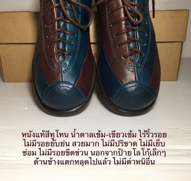 CAMPER Sneakers EU36(23.0cm) Original งาน Spain ของแท้ มือ 2 สภาพเยี่ยม รุ่น Pelotas Twins, รองเท้า CAMPER หนังแท้ พื้นเต็ม สวยมาก รูปที่ 5