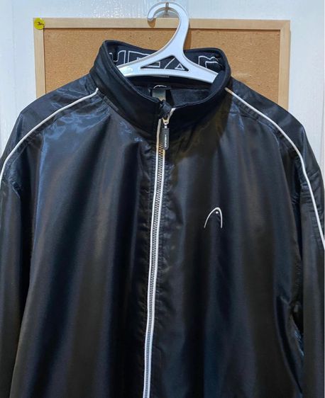 เสื้อวอร์ม(ผ้าร่ม)สีดำ แบรนด์ Head รูปที่ 7