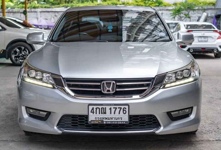 Honda Accord 2015 2.4 EL i-VTEC Sedan เบนซิน ไม่ติดแก๊ส เกียร์อัตโนมัติ บรอนซ์เงิน