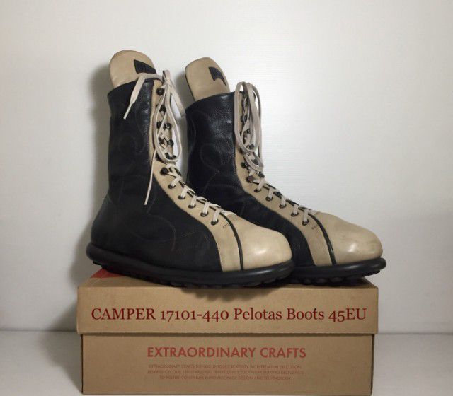 CAMPER Boots 45EU(29.0cm) Original งาน Morocco ของแท้ มือ 2 รุ่น Pelotas, รองเท้าบู้ท CAMPER หนังแท้ พื้นเต็มสวยมาก ไม่มีรอยขีดข่วนใดๆ รูปที่ 2