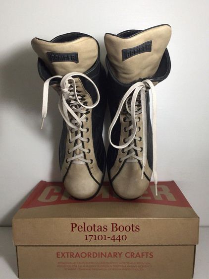 CAMPER Boots 45EU(29.0cm) Original งาน Morocco ของแท้ มือ 2 รุ่น Pelotas, รองเท้าบู้ท CAMPER หนังแท้ พื้นเต็มสวยมาก ไม่มีรอยขีดข่วนใดๆ รูปที่ 7