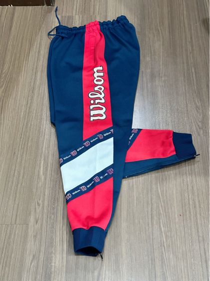 ชุดวอร์มเสื้อกางเกงสีกรม แบรนด์Wilson vintage รูปที่ 11