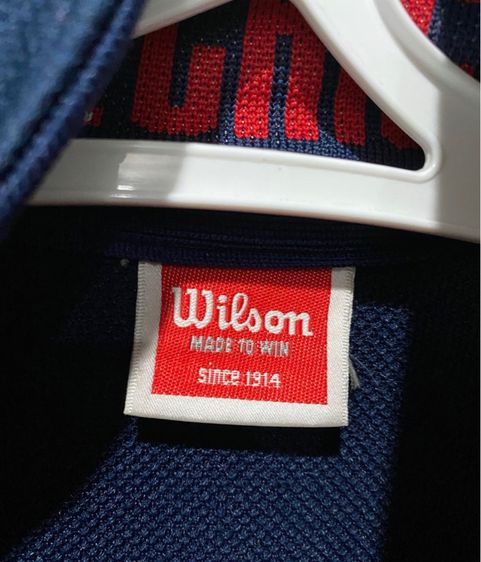 ชุดวอร์มเสื้อกางเกงสีกรม แบรนด์Wilson vintage รูปที่ 8