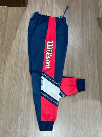 ชุดวอร์มเสื้อกางเกงสีกรม แบรนด์Wilson vintage รูปที่ 12