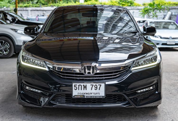 Honda Accord 2016 2.0 EL i-VTEC Sedan เบนซิน ไม่ติดแก๊ส เกียร์อัตโนมัติ ดำ