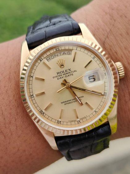 นาฬิกา Rolex Day-Date Ref.18038 18k Solid Gold