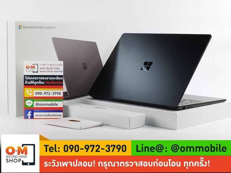 วินโดว์ 8 กิกะไบต์ ใช่ Microsoft Surface Laptop 4 i5-1135G7 Ram8 SSD512 ศูนย์ไทย ประกันศูนย์ สภาพสวยมาก แท้ ครบกล่อง เพียง 23,900 บาท 