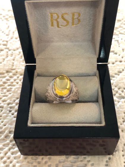 แหวนพลอยพญานาคสีเหลือง รูปที่ 6