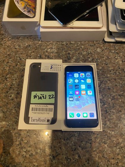 ขายไอโฟน7สีBlack,Jet Black256กิ๊กสูนTrueมีกล่องไร้รอยตกใช้งานดี รูปที่ 8