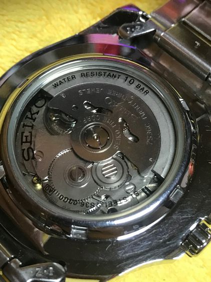 นาฬิกาชาย ยี่ห้อ SEIKO SPORTS 5 100M Automatic  สายยาว รูปที่ 4