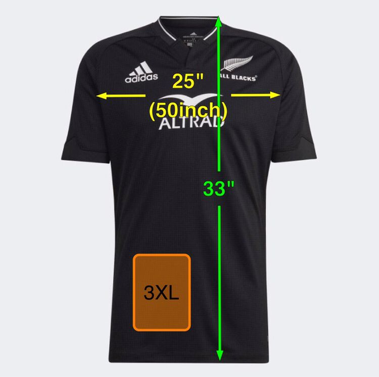 All Blacks Mens Home Rugby Shirt - Short Sleeve Black 2023 รูปที่ 18