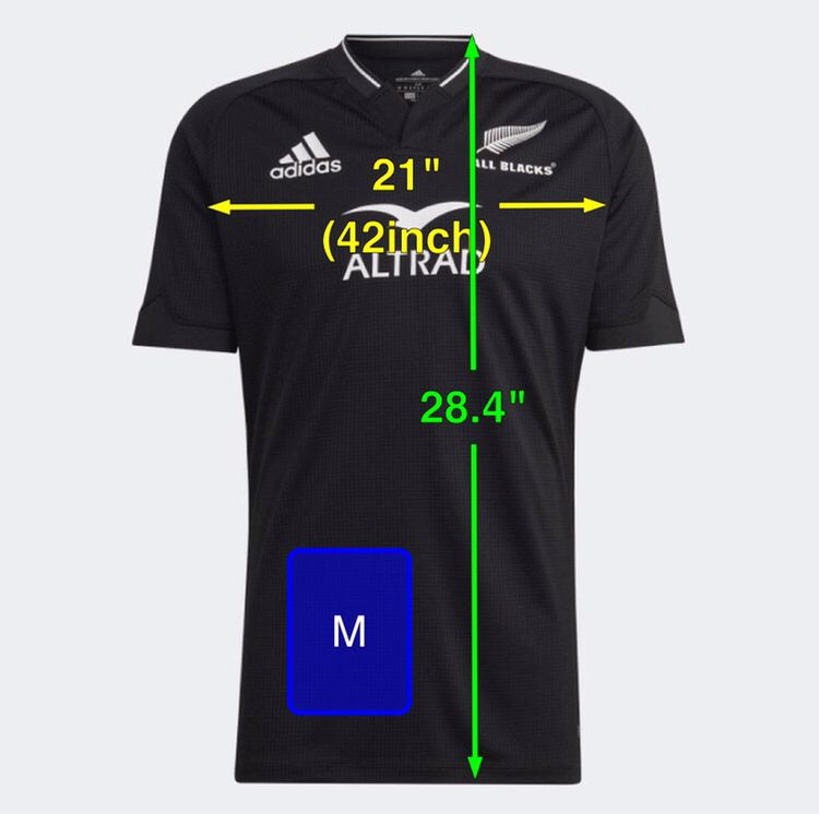 All Blacks Mens Home Rugby Shirt - Short Sleeve Black 2023 รูปที่ 14
