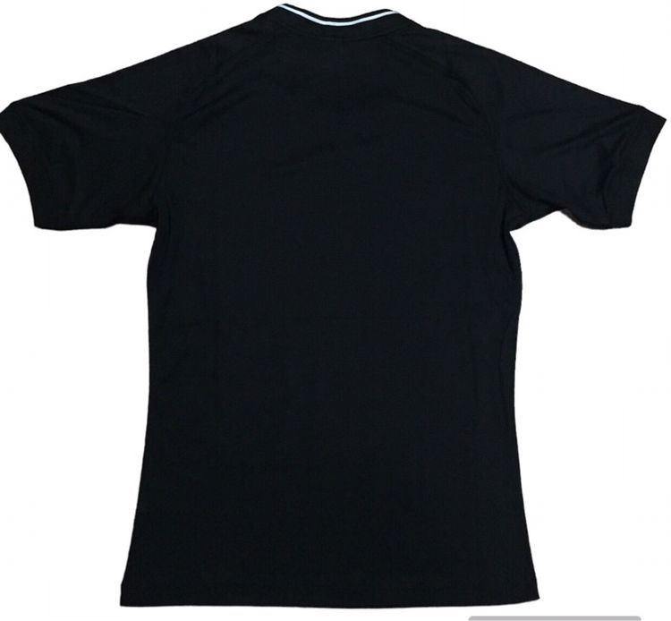 All Blacks Mens Home Rugby Shirt - Short Sleeve Black 2023 รูปที่ 2