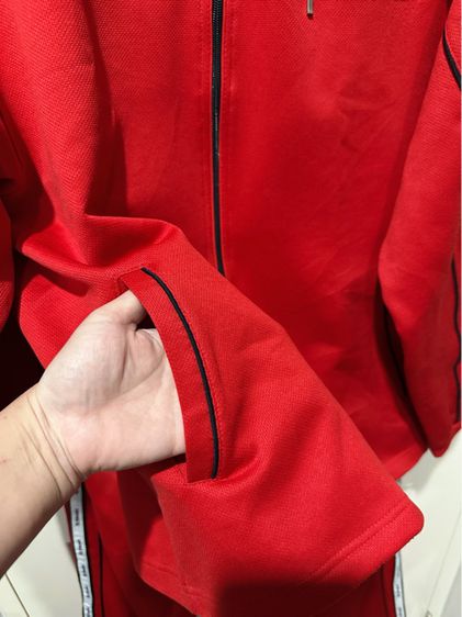 ชุดเซต(เสื้อกับกางเกงวอร์ม)สีแดงแบรนด์ Spalding  รูปที่ 9