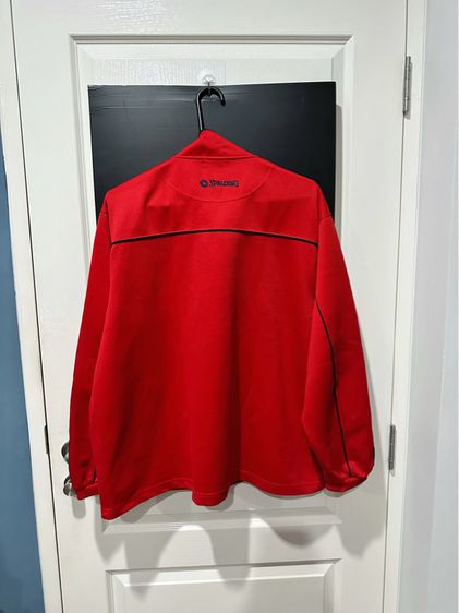 ชุดเซต(เสื้อกับกางเกงวอร์ม)สีแดงแบรนด์ Spalding  รูปที่ 5