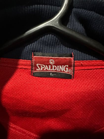 ชุดเซต(เสื้อกับกางเกงวอร์ม)สีแดงแบรนด์ Spalding  รูปที่ 7
