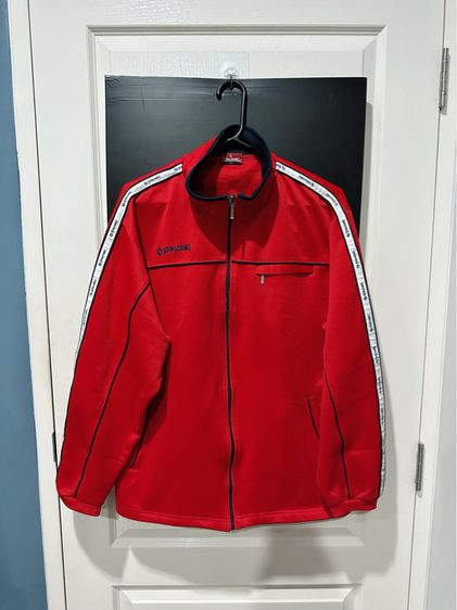 ชุดเซต(เสื้อกับกางเกงวอร์ม)สีแดงแบรนด์ Spalding  รูปที่ 4