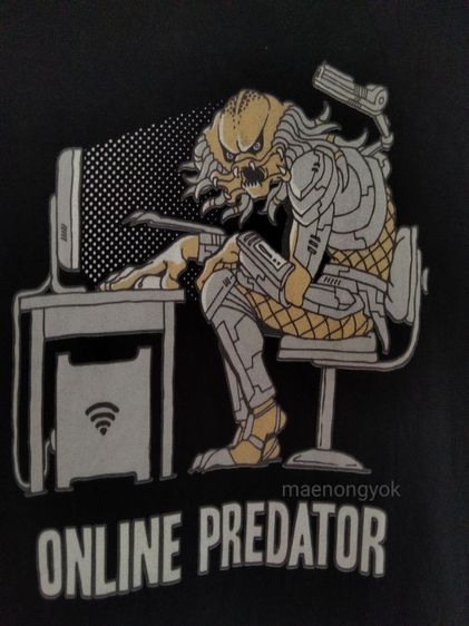เสื้อOnline Predator made in USA รูปที่ 3
