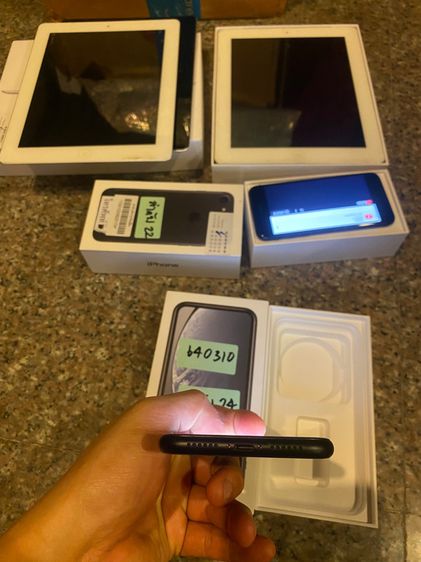 ขายไอโฟนXRสีดำ,ขาว128,256กิ๊กตัวTopสูนTrueมีกล่องไร้รอยแบต100ใหม่มากios12.1หายากมากกๆๆ รูปที่ 4