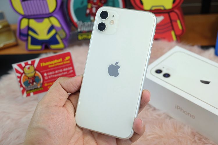 iPhone iPhone 11 64 GB 11 64GB สีขาว 🤍สวยไร้รอย ครบกล่อง เครื่องศูนย์TH