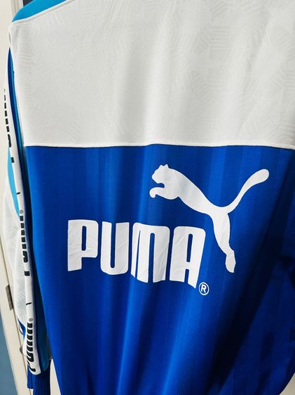 เสื้อวอร์มสีน้ำเงิน แบรนด์ Puma vintage  รูปที่ 6