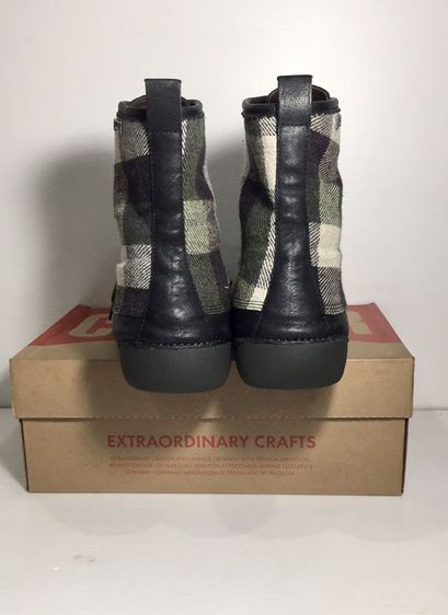 CAMPER Boots 46EU(30.0cm) Original ของแท้ มือ 2 สภาพใกล้เคียงของใหม่, รองเท้าบู้ท CAMPER หนังแท้ผสมผ้าไร้ริ้วรอย พื้นเต็ม ไม่มีตำหนิใดๆ รูปที่ 12