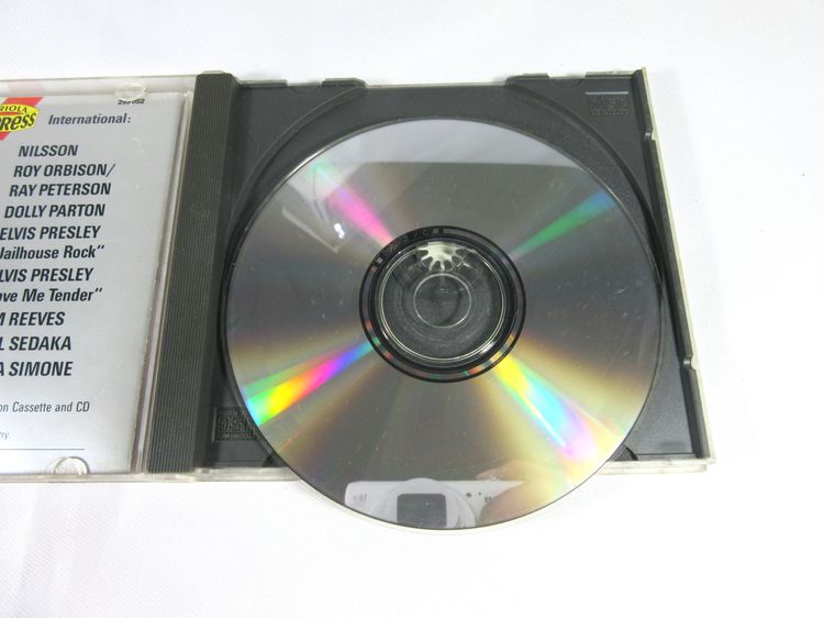 CD เพลง elvis presley Love me tender ของสะสม รูปที่ 5