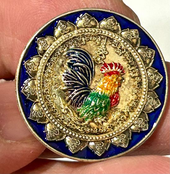 เหรียญไก่ฟ้า มหาลาภ รุ่น อายุวัฒนมงคล ปี 55 หลวงปู่สรวง วัดถ้ำพรหมสวัสดิ์ จ. ลพบุรี รูปที่ 6