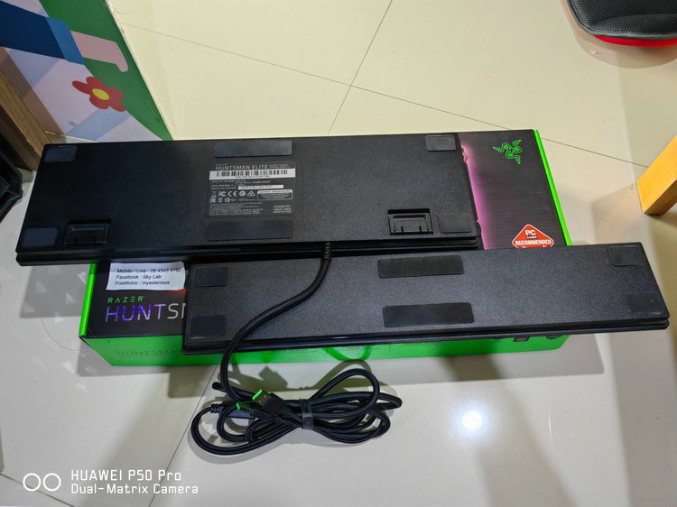 แลก-ขาย Keyboard Gaming Razer Huntsman Elite RGB สวย ยกกล่อง พร้อมที่รองมือ ผ่าน Shopee ได้ รูปที่ 7