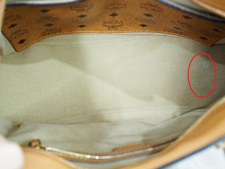 Good condition  MCM Tote Bag รูปที่ 16