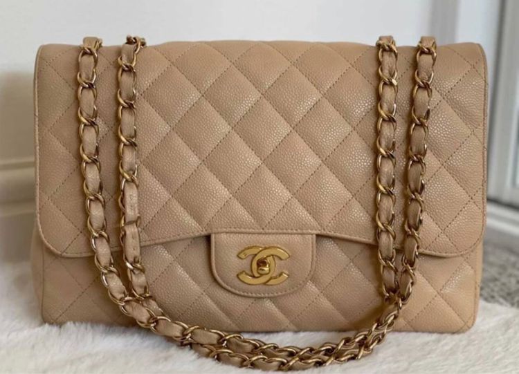 ชาแนล Chanel series 12 beige caviar รูปที่ 6
