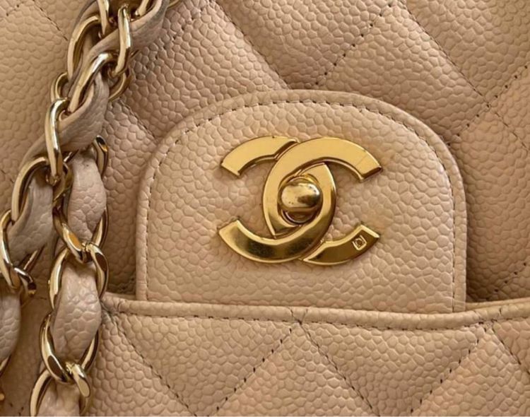 ชาแนล Chanel series 12 beige caviar รูปที่ 5