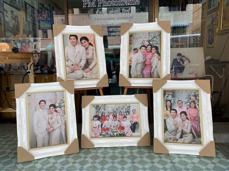 รับสั่งออนไลน์ทำกรอบรูปหลุยส์ กรอบลอย กรอบรูปใส่นาฬิกา ฯลฯ ส่งงานทางไปรษณีย์ รูปที่ 2