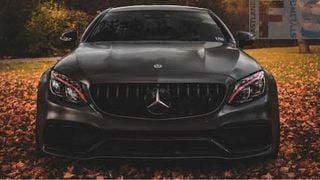 กระจังหน้า ดำล้วน Benz W205 AMG GT C Class Coupe และ Sedan รูปที่ 14