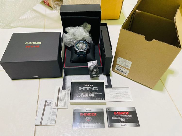นาฬิกา Casio G-shock คาร์บอน รุ่น MTG-B1000XB-1A ของแท้ มือ1 ราคาออกช๊อป 3-4 หมื่นครับ รูปที่ 2