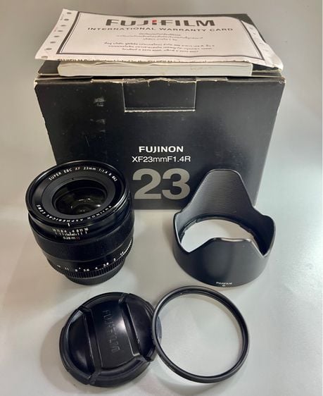 เลนส์ fixed Fujifilm Fuji XF23mm f1.4 R หมดประกันศูนย์ สภาพสวยมาก