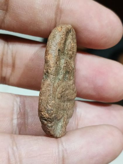 พระขุนแผนใบพุทรา พระบรรจุกรุเจดี เนื้อดิน วัดใหญ่ชัยมงคล จ.อยุธยา รูปที่ 3