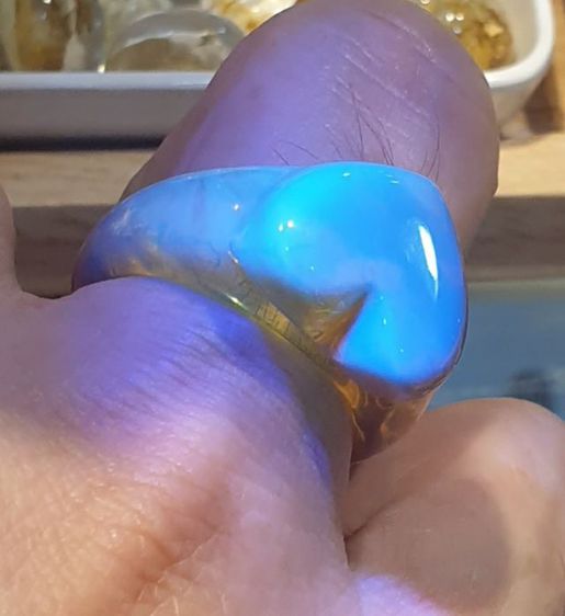 แหวนอำพันพม่าแท้ รูปที่ 4