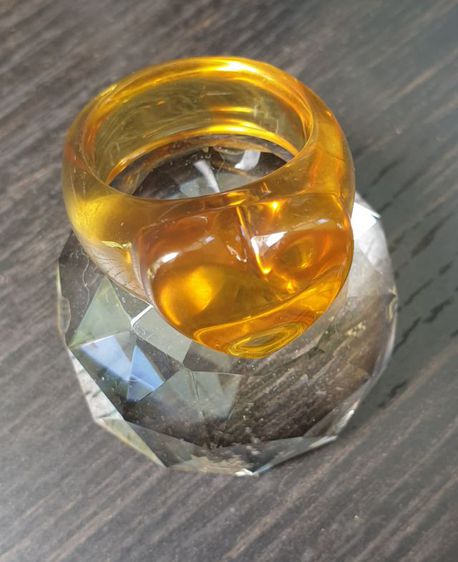 แหวนอำพันพม่าแท้ รูปที่ 8