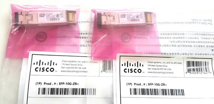 ขาย Cisco SFP-10G-ZR รูปที่ 2