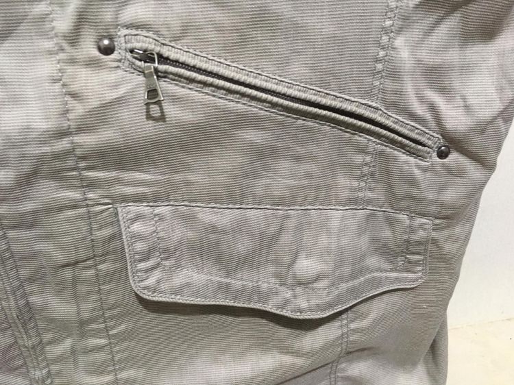 เสื้อกั๊ก(แจ็คเก็ตแขนกุด) แบรนด์ SIMPLE LIFE สีเทา รูปที่ 6