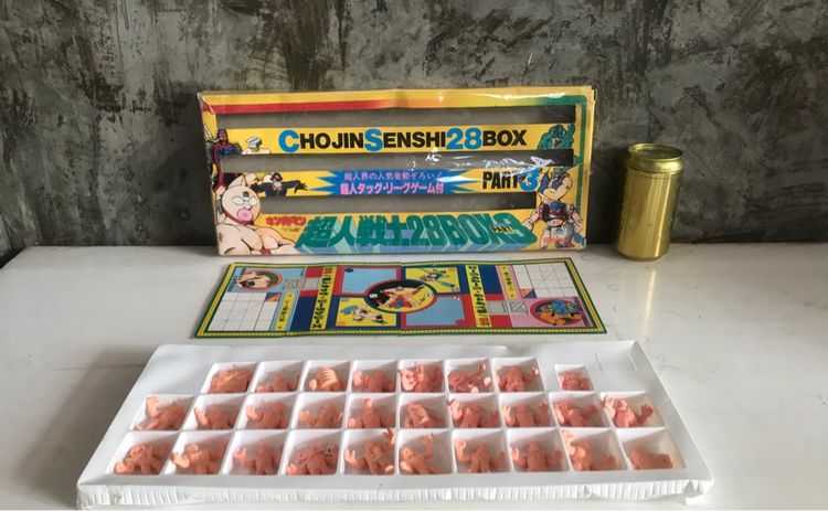 ของเล่นยุค 80 คินนิคุแมน Kinnikuman Choujin Senshi 28 BOX   รูปที่ 2