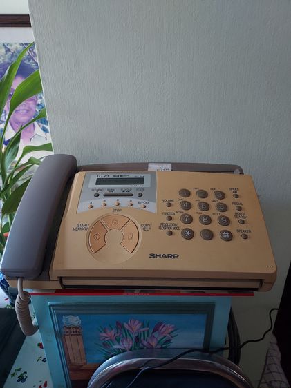 อุปกรณ์สำนักงานเบ็ดเตล็ด ขายเครื่อง fax sharp รุ่น FO-90 เป็นได้ทั้งเครื่อง fax และ โทรศัพท์ในตัว