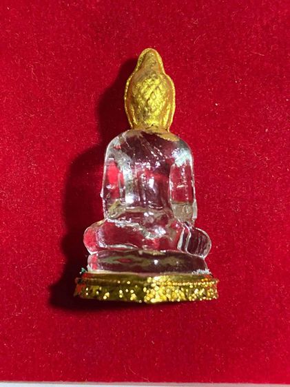 พระเสตังคมณี (พระแก้วขาว) ปี2550 วัดเชียงมั่น จังหวัดเชียงใหม่ พร้อมกล่องเดิม รูปที่ 2