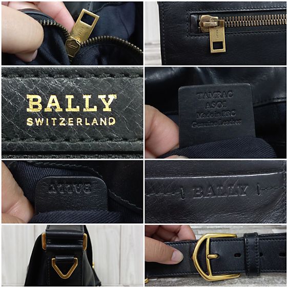 🧰 Bally Tamrac Genuine Leather Messenger Bag Kaidee