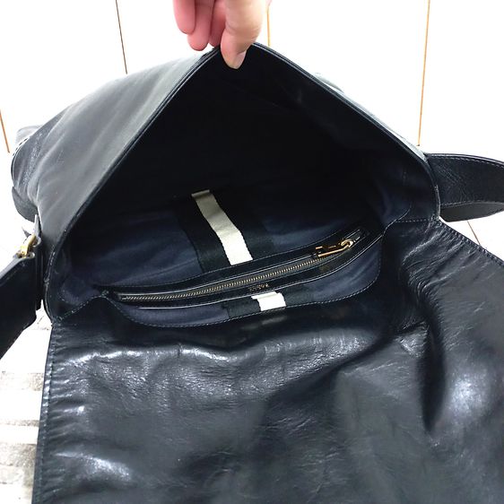 🧰 Bally Tamrac Genuine Leather Messenger Bag Kaidee