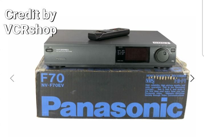 ต้องการซื้อ Panasonic Video Cassette Recorder NV-F70, NV-H65 (เครื่องเล่นวีดีโอเทป) รูปที่ 1