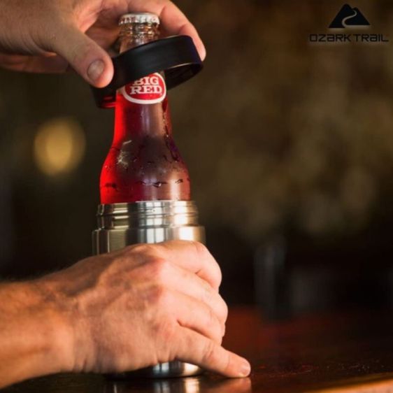 แก้วเก็บความเย็น สำหรับใส่ป๋องเบียร์หรือขวดเบียร์ เก็บความเย็นได้นาน ไม่มีปลายทาง รูปที่ 2