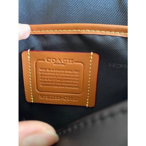 Coach กระเป๋าผู้ชาย (11.5") รูปที่ 16